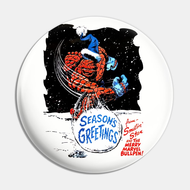 Marvel Season's Greetings Pin by Pop Fan Shop