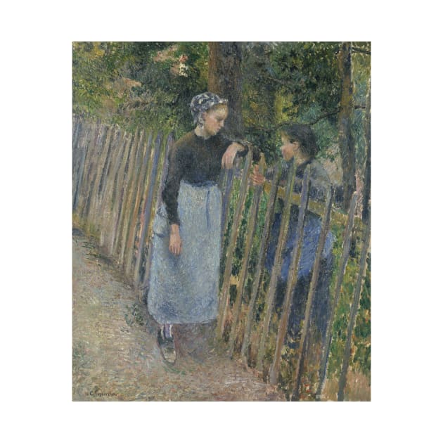 Conversation by Camille Pissarro by Classic Art Stall