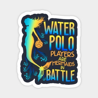 Water Polo Players Are Mermaids In Battle Magnet