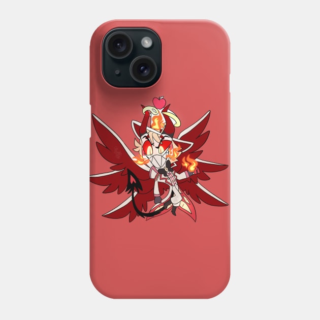 Demon Lucifer Phone Case by SpookytheKitty2001