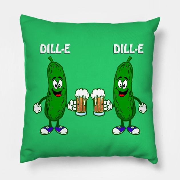 Funny Parody Beer Slogan Pillow by theteediva