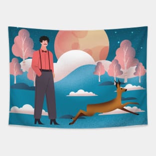 Winter Holiday Tapestry