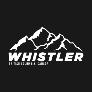 Whistler British Columbia Canada SKIING MTB Paradise T-Shirt