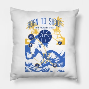 Basketball Born to shoot playbook 11 Pillow