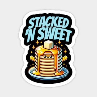 Stacked N Sweet Pancakes! Magnet