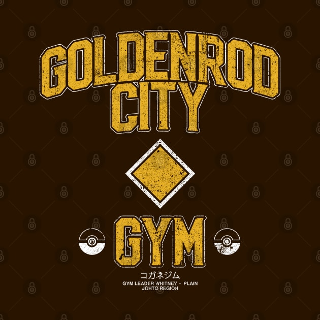 Goldenrod City Gym by huckblade