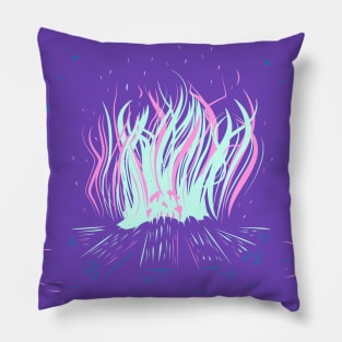 Campfire Vibes PNW Pillow