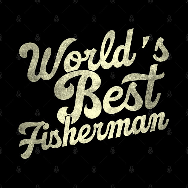 World's best fisherman. Perfect present for mother dad father friend him or her by SerenityByAlex