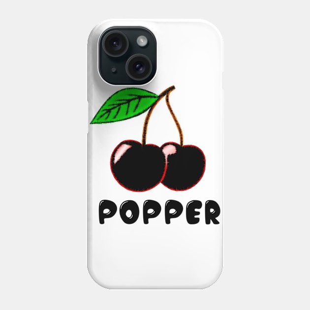 Cherry Popper Phone Case by JasonLloyd