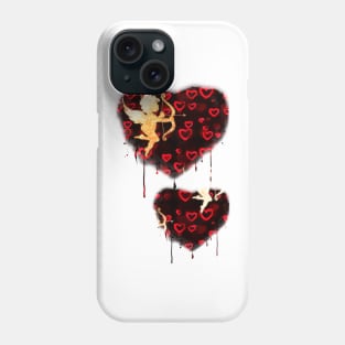 Cupids and Hearts Phone Case