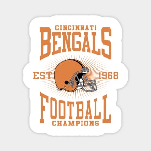 Cincinnati Bengals Football Champions Magnet