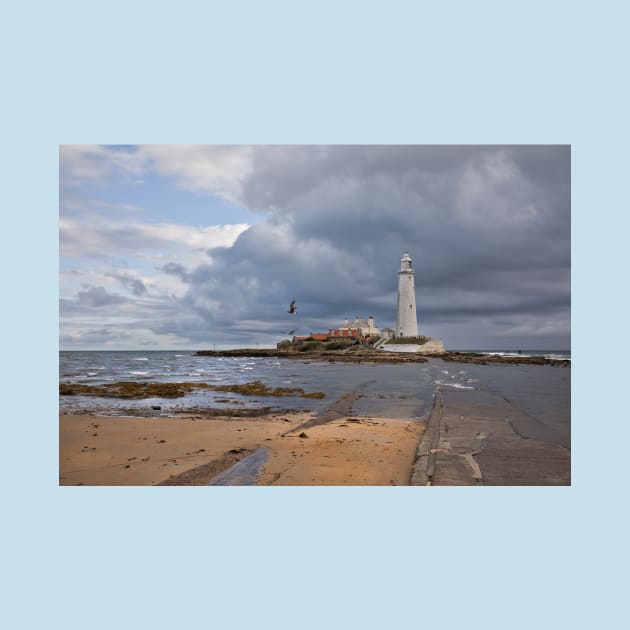 Storm Clouds at St Mary's Island by Violaman