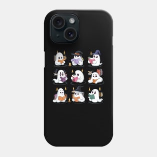 Ghosts Reading Books Phone Case