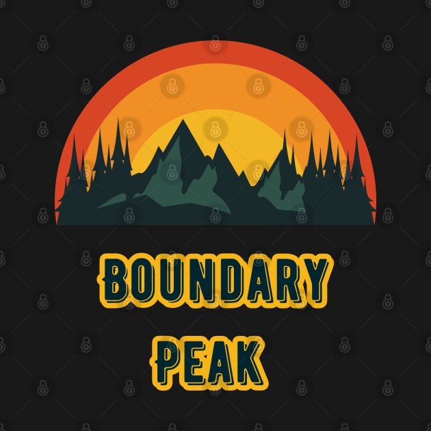 Boundary Peak by Canada Cities