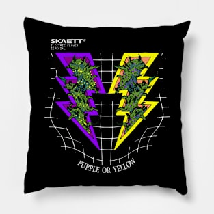 Skaett Purple Or Yellow Pillow