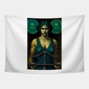 Libra - The Seventh Sign of the Zodiac - The Scales Tapestry