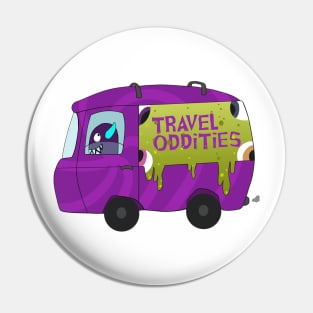 Travel Oddities Van Pin