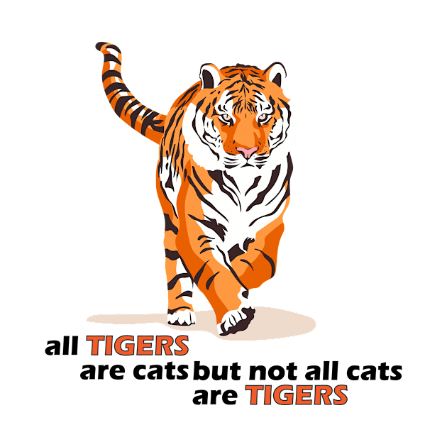 Not all cats are tigers by Lakes City Design 