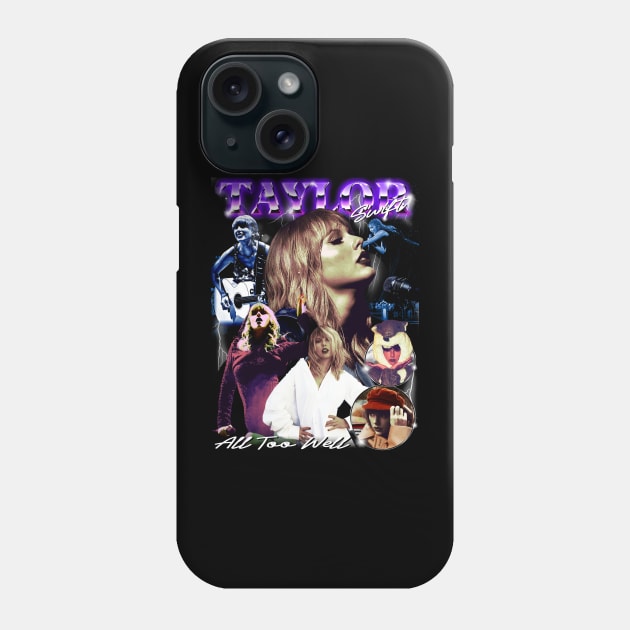 TS vintage rap tee Phone Case by BVNKGRAPHICS