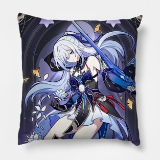 Jingliu Revelation Card Honkai Star Rail Pillow