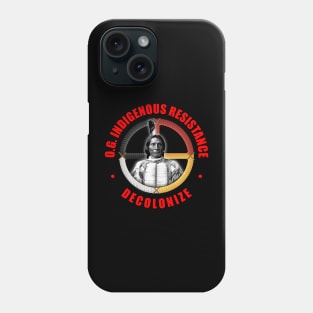 O.G. INDIGENOUS RESISTANCE 2 Chief Maȟpíya Lúta (Red Cloud) Phone Case