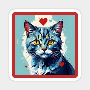 Kitty Love Watch Magnet