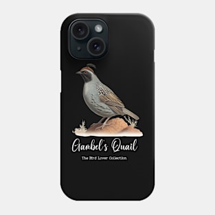 Gambel´s Quail - The Bird Lover Collection Phone Case