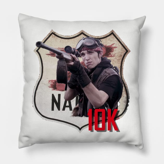 Z Nation - 10K Pillow by pasnthroo