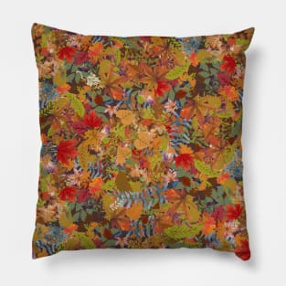 Fall Leaves - Celebrate the beauty of Autumn Color's Pillow