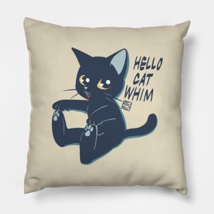 Hello Cat Whim Pillow