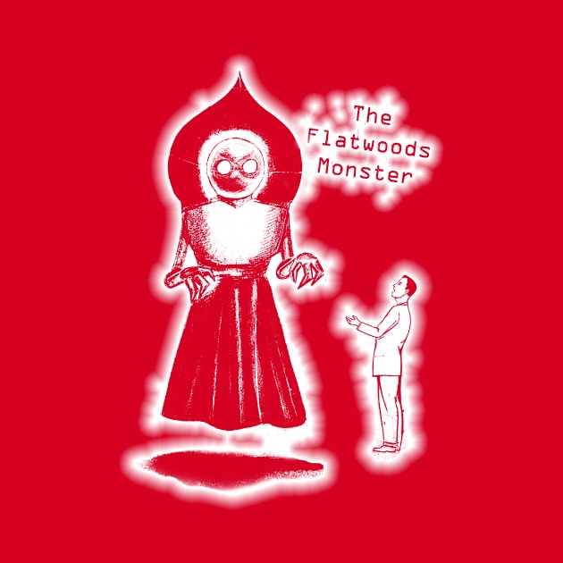 Flatwoods Monster White Glow #3 by AWSchmit