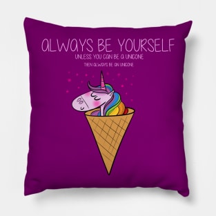 Be a Unicone Pillow