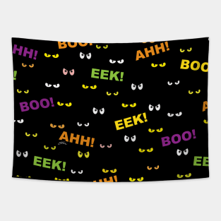 "Boo! EEK! AHH!" Pattern Tapestry