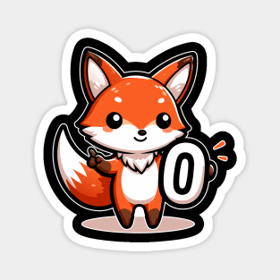 Zero Fox Left Magnet