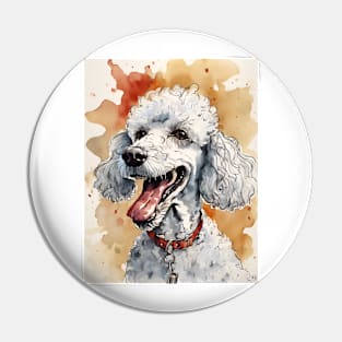 Poodle Pin