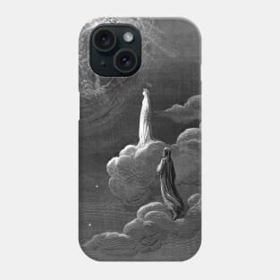 High Resolution Gustave Doré Paradiso Illustration The Fifth Heaven Mars Phone Case