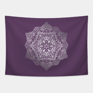 Flower Mandala Ornament Tapestry