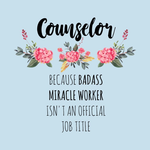 Counselor Gift Therapist Funny by Suchmugs