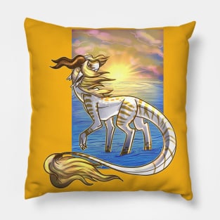 Golden Sunset Pillow