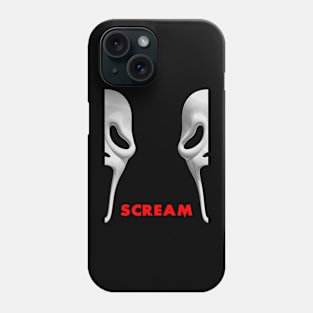 Face Scream Movie Phone Case