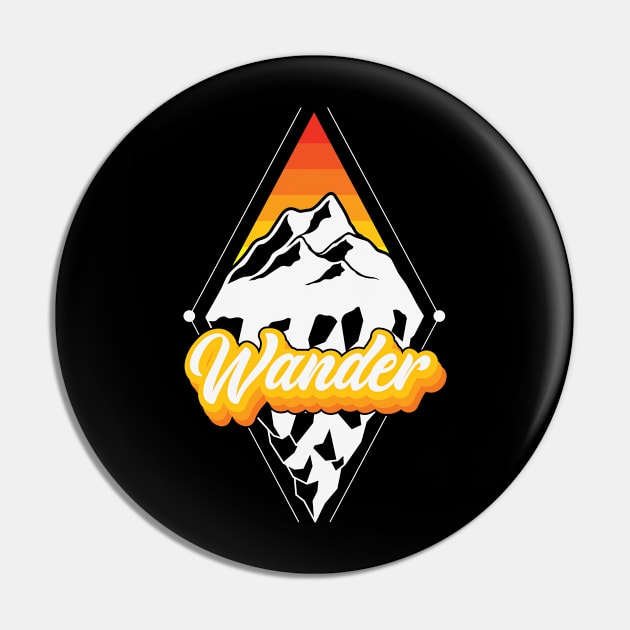 wander Pin by Red Bayou