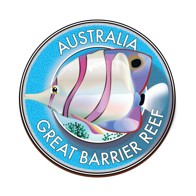 Great Barrier Reef Australia logo by nickemporium1