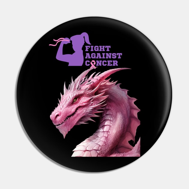 Fight Against Cancer - Live Victorious! Pin by Mystik Media LLC