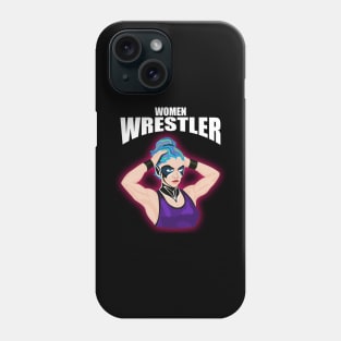 Women Wrestler Phone Case