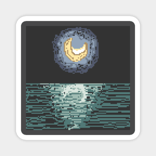 Moon at Night Magnet