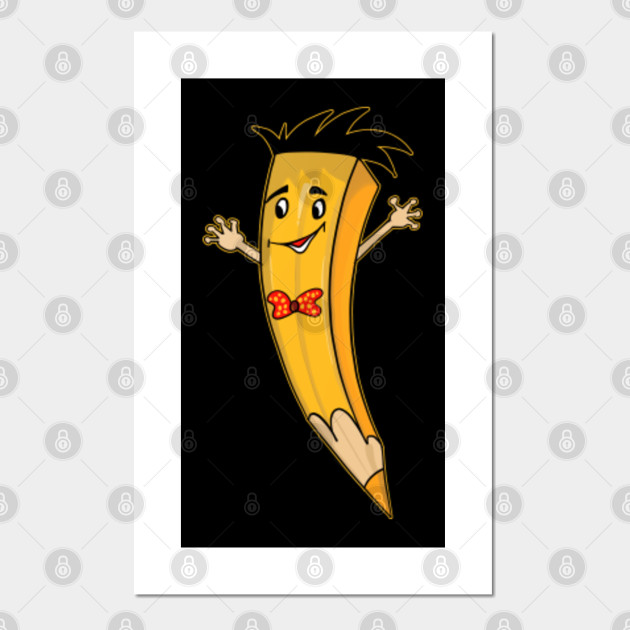 Funny Pencil Writing Drawing Painting Back To School Funny