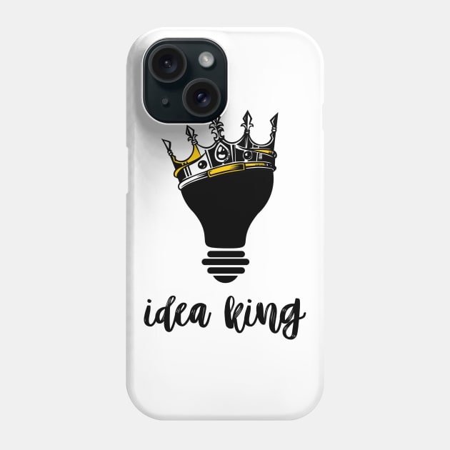 The King Idea Phone Case by Whatastory