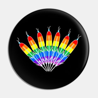 Two-Spirit Fan Pin