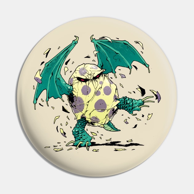 Dragon Hatchling Pin by Anderson Carman