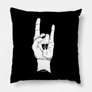 Metal hand Pillow